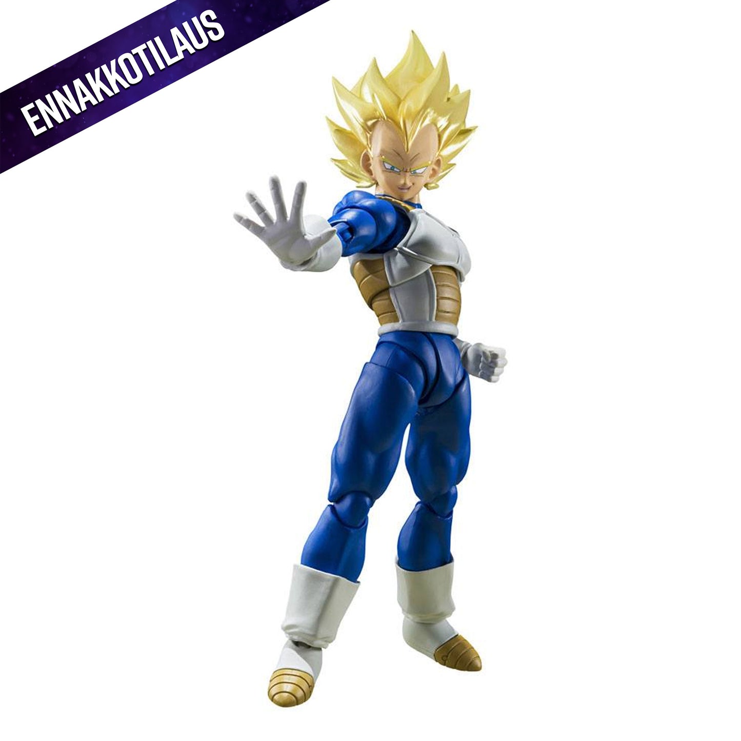 Dragon Ball Z S.H. Figuarts Super Saiyan Vegeta (Awakened Super Saiyan Blood) -Action Figure