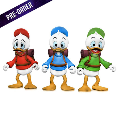 DuckTales Ultimate 3-Pack Huey, Dewey, and Louie -Action Figures