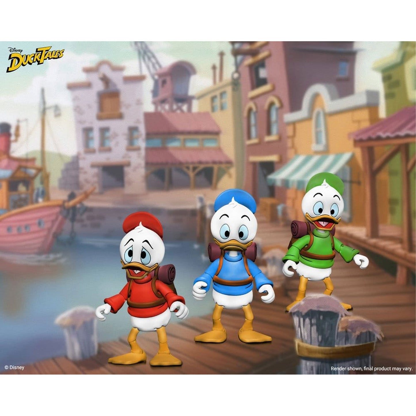 DuckTales Ultimate 3-Pack Huey, Dewey, and Louie -Action Figures