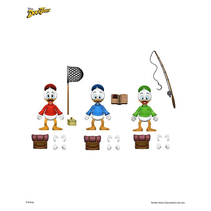 DuckTales Ultimate 3-Pack Huey, Dewey, and Louie -Action Figures