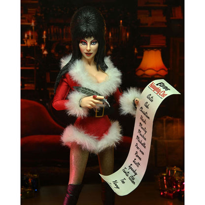 Mistress of the Dark Clothed Very Scary Xmas Elvira -Action Figuuri