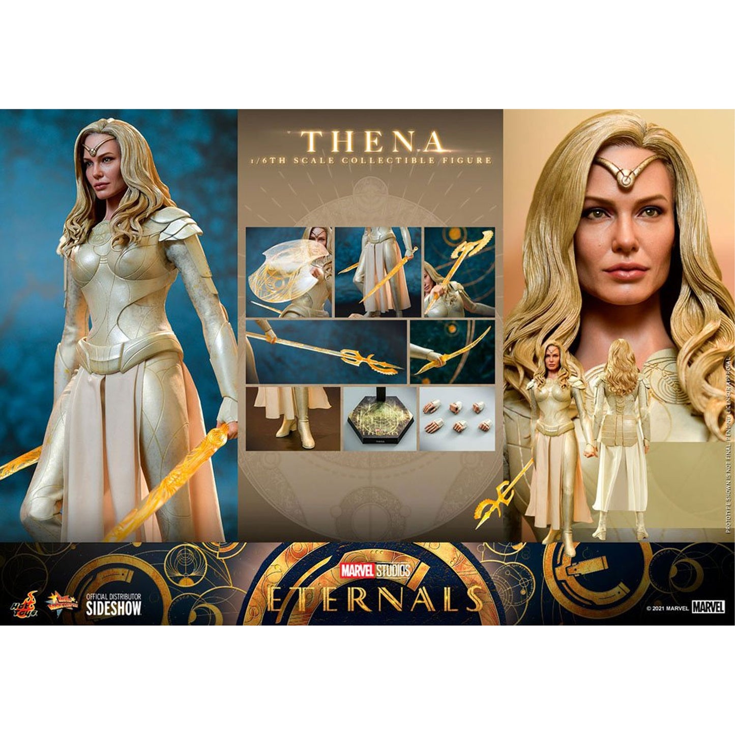 Eternals Movie Masterpiece 1/6 Thena