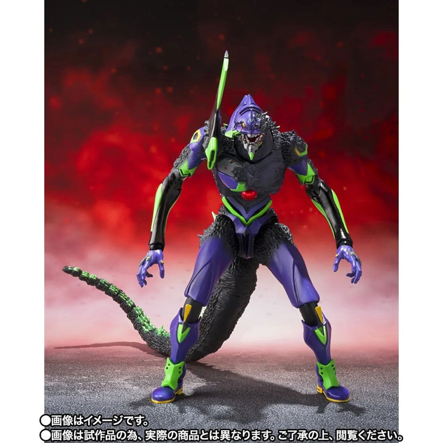 Evangelion S.H.MonsterArts Test Type-01 "G" Awakening Form -Action Figure