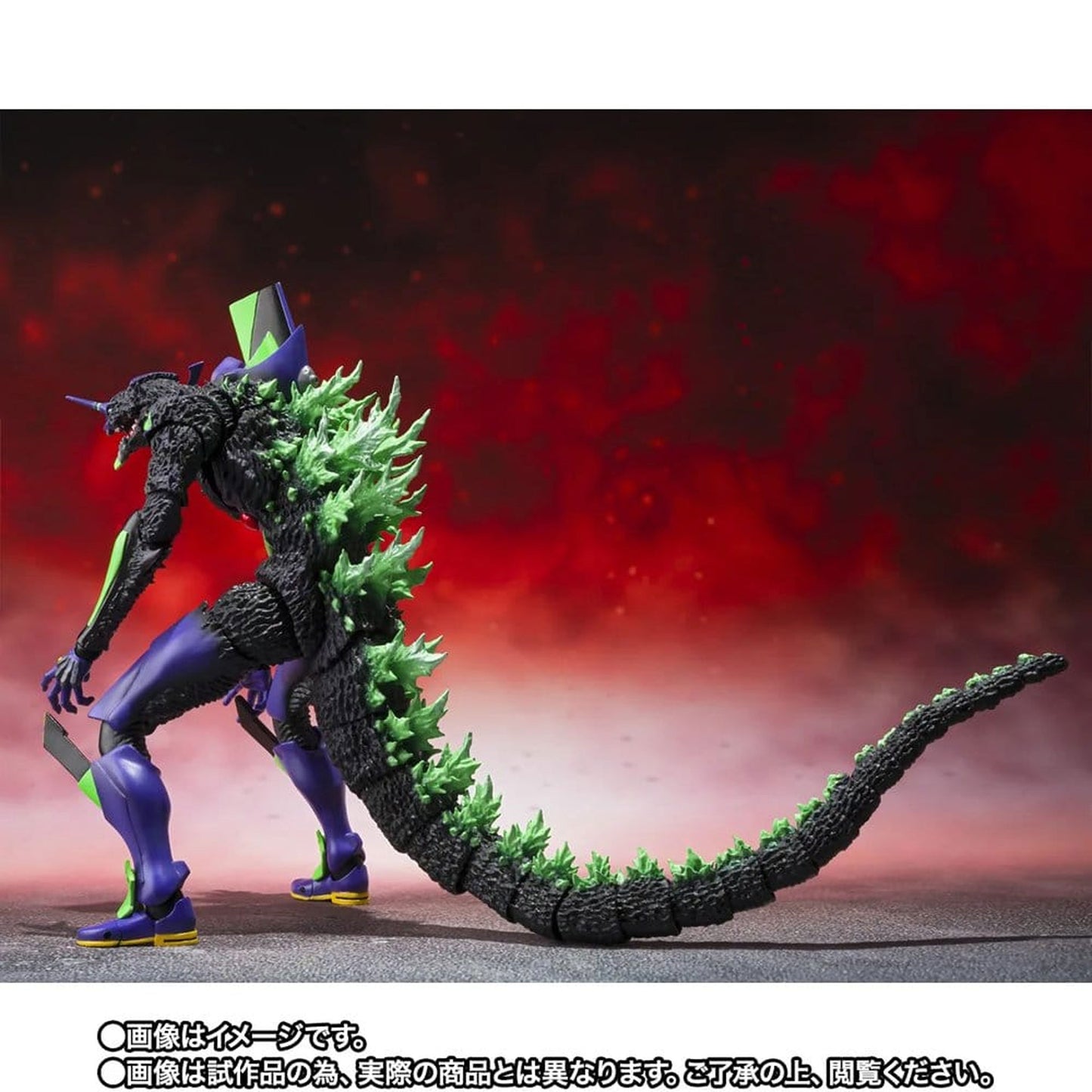 Evangelion S.H.MonsterArts Test Type-01 "G" Awakening Form -Action Figure