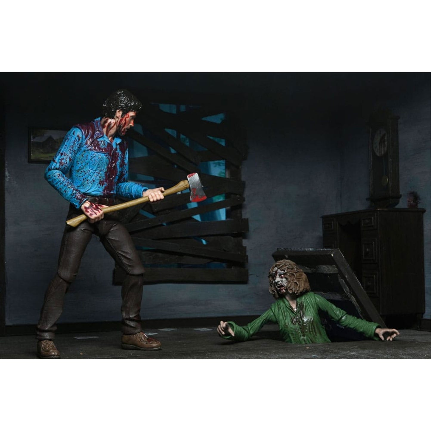 Evil Dead Ultimate Action Figure 2-Pack Bloody Ash & Cheryl Williams