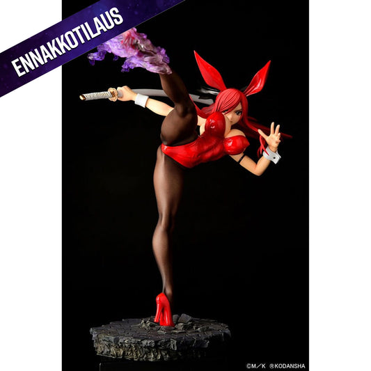 Fairy Tail 1/6 Erza Scarlet High Kick Crimson Bunny Ver.