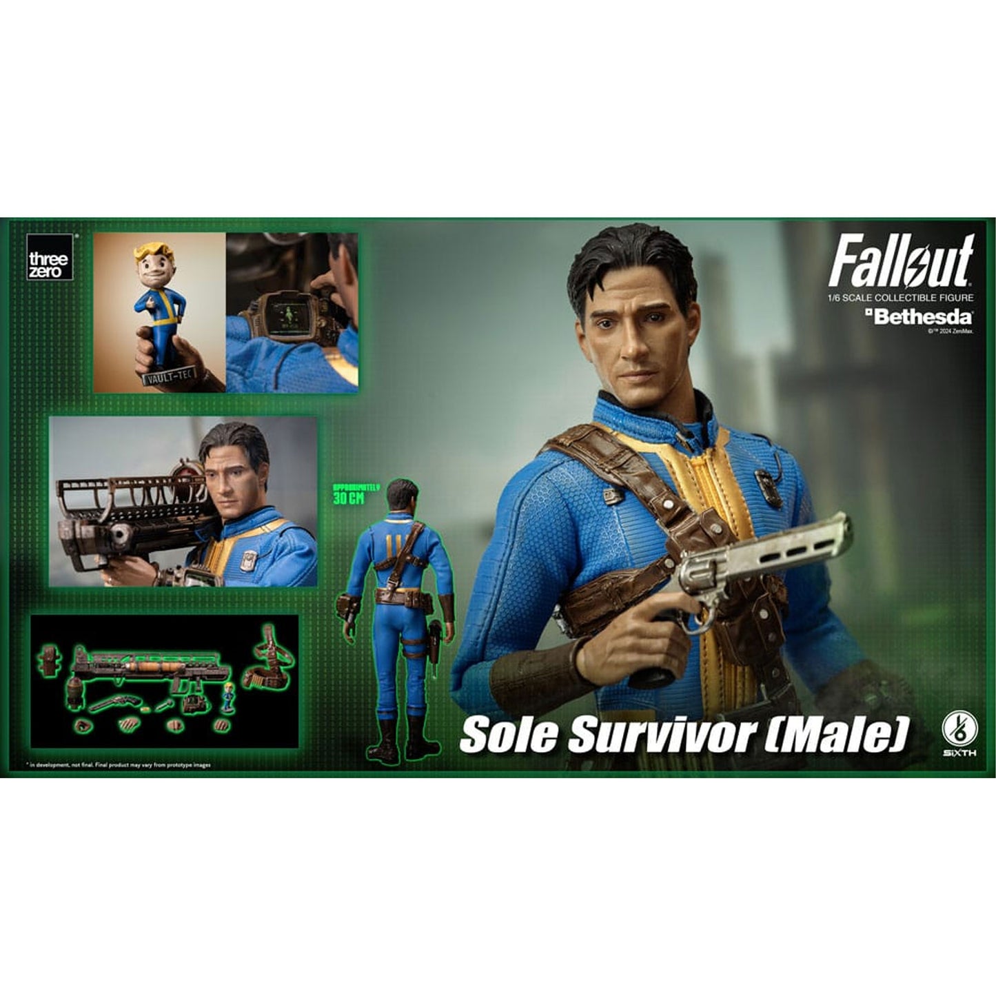 Fallout FigZero 1/6 Sole Survivor (Male)