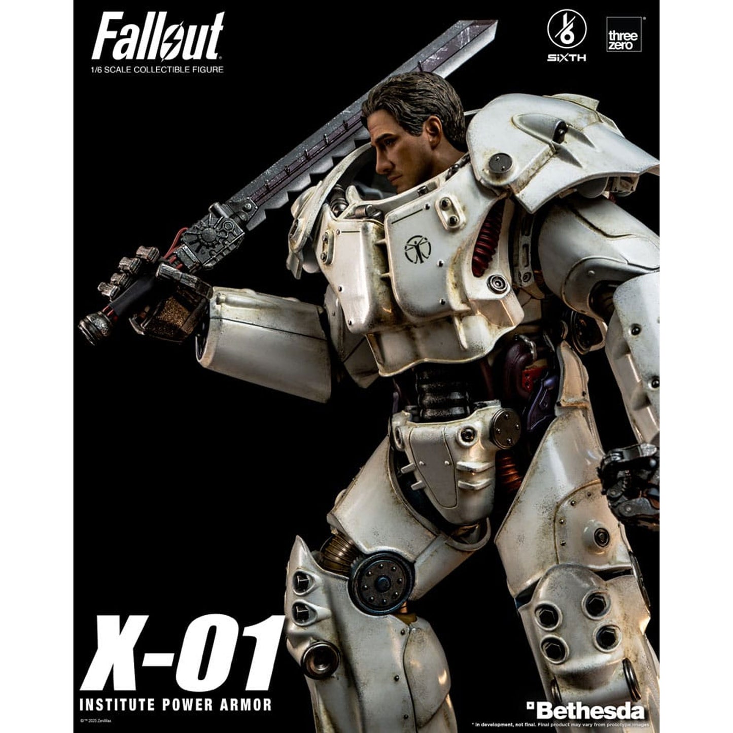 Fallout FigZero Action Figure 1/6 X-01 Institute Power Armor