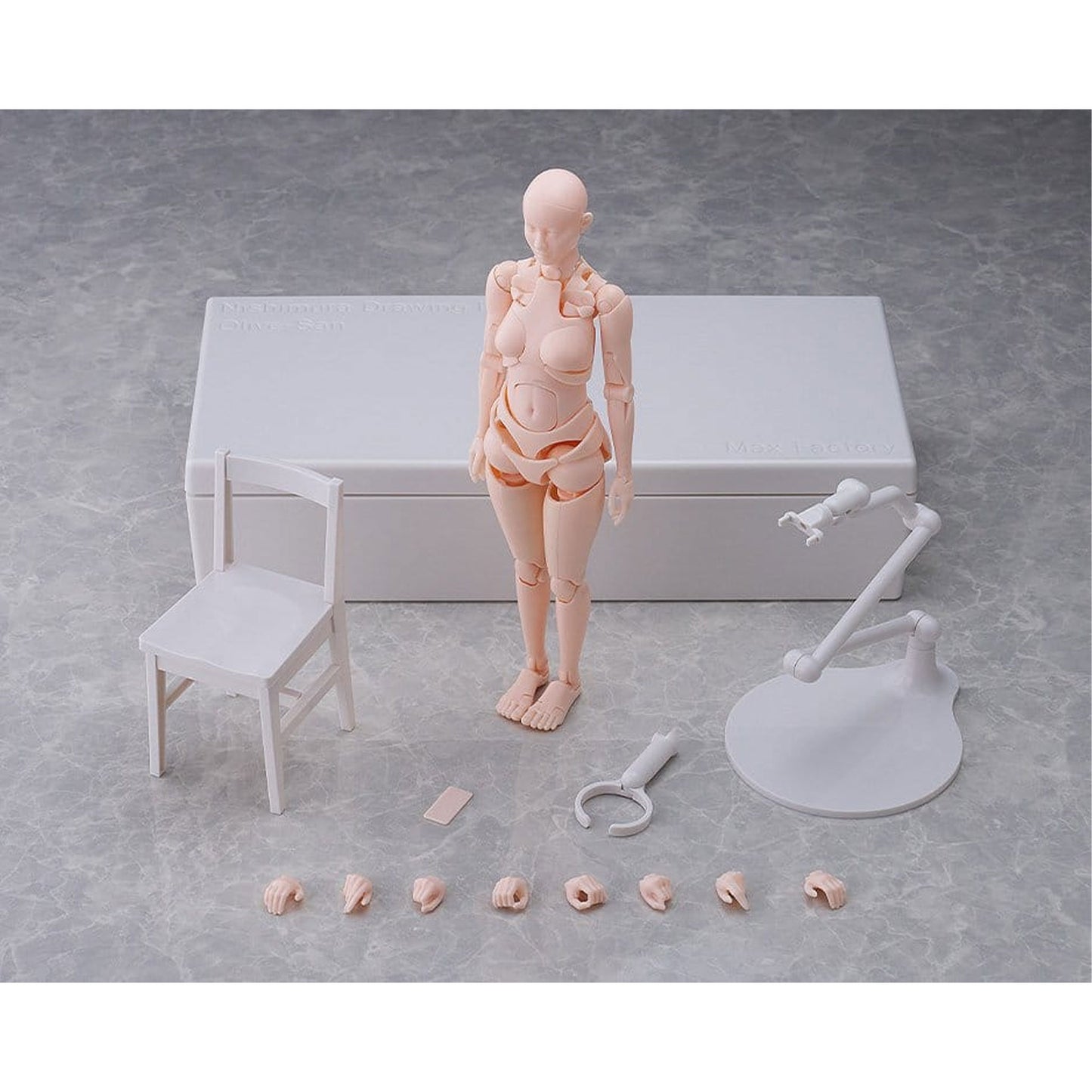 Figma  Nishimura Style Drawing Doll Olive Flesh -Action Figure
