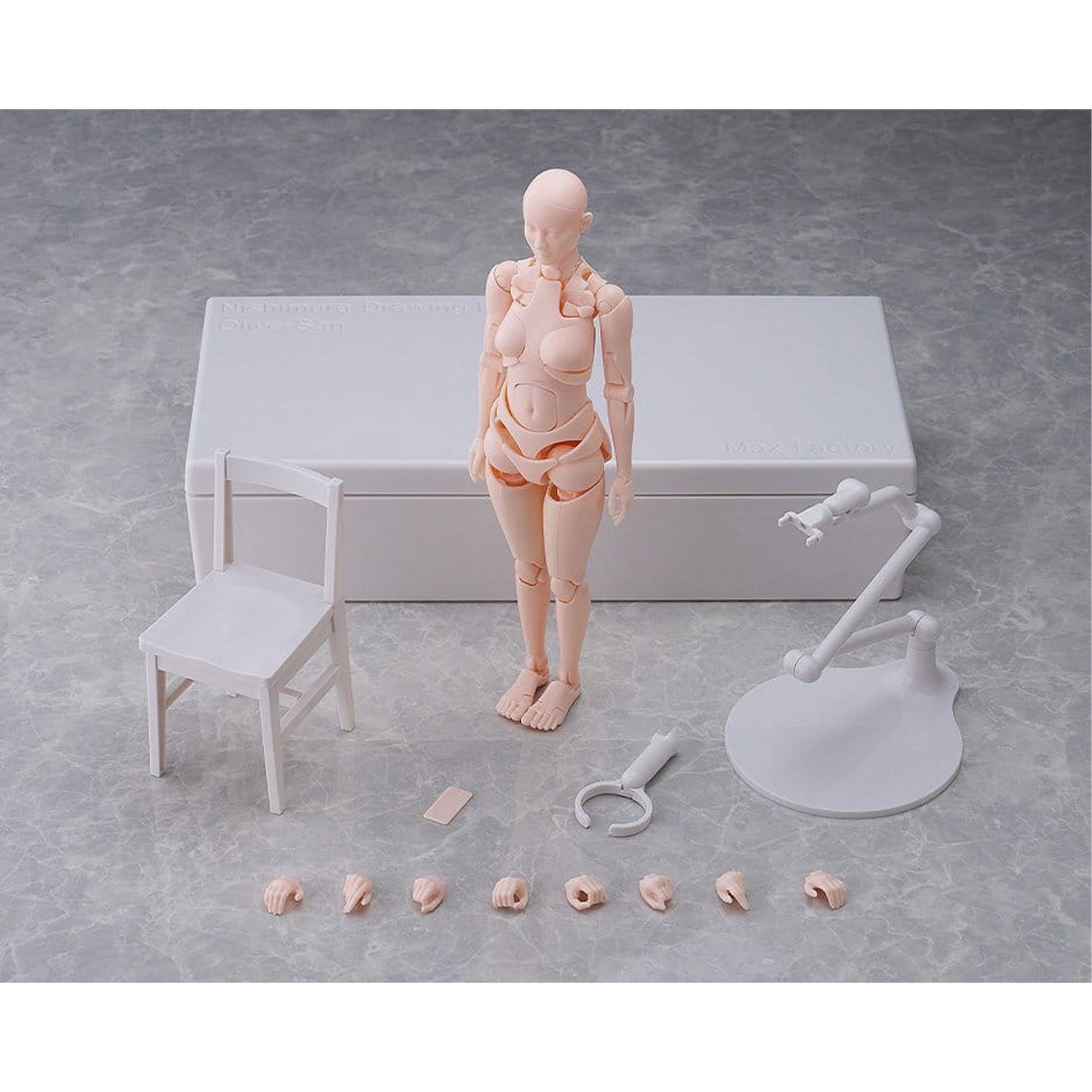 Figma  Nishimura Style Drawing Doll Olive Flesh -Action Figure