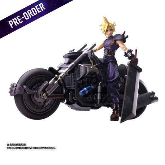 Final Fantasy VII Bring Arts Cloud Strife & Hardy-Daytona -Action Figure
