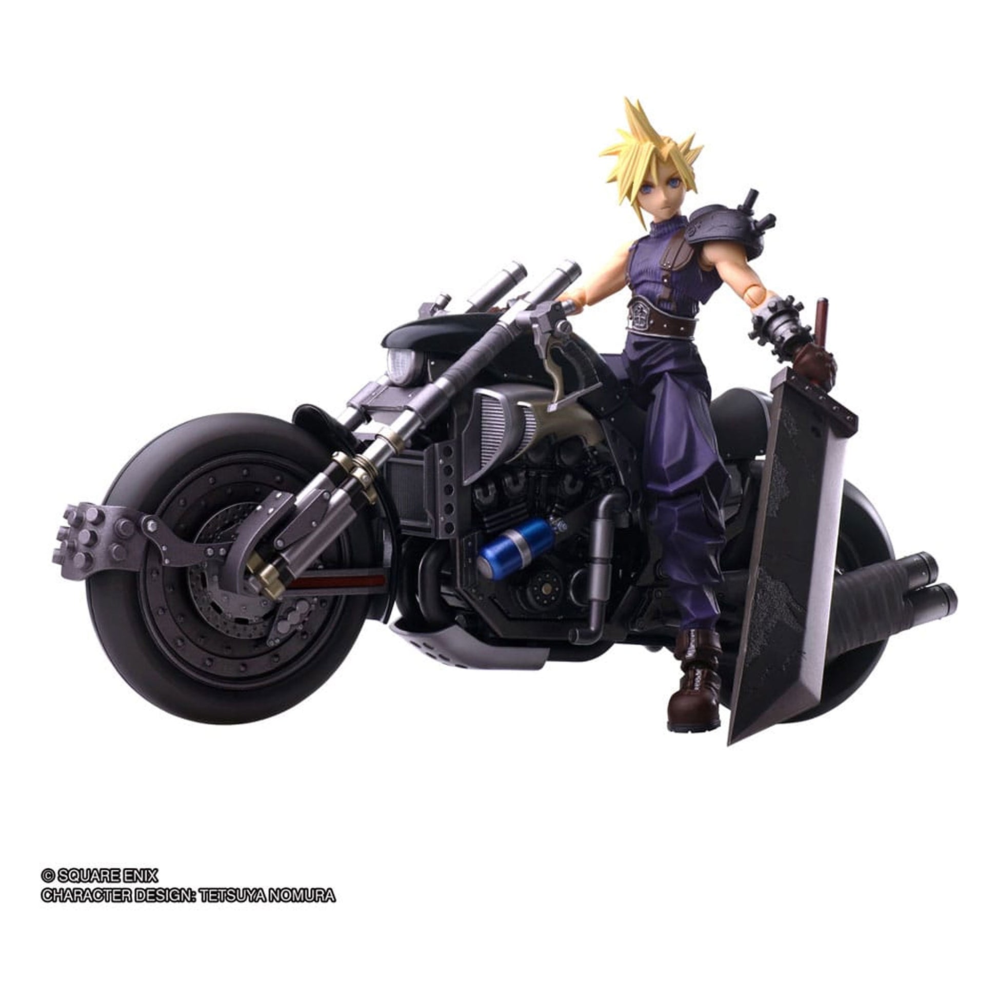 Final Fantasy VII Bring Arts Cloud Strife & Hardy-Daytona -Action Figure