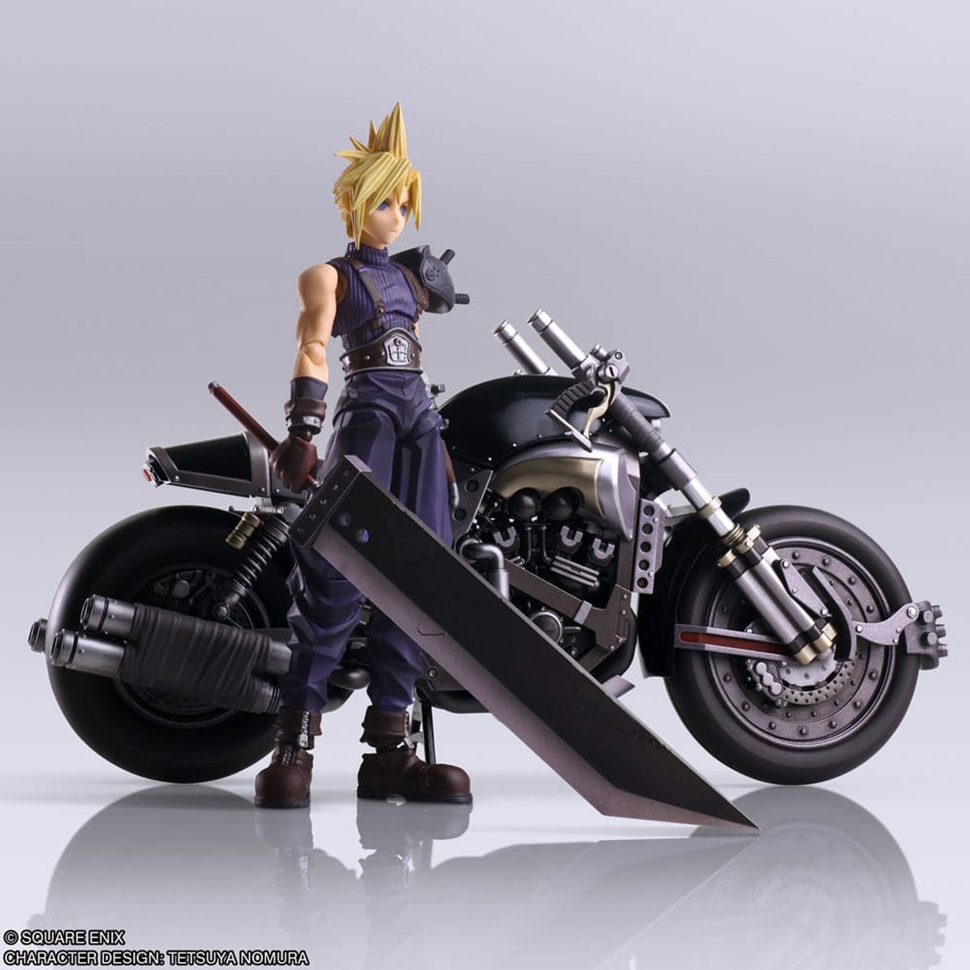 Final Fantasy VII Bring Arts Cloud Strife & Hardy-Daytona -Action Figure