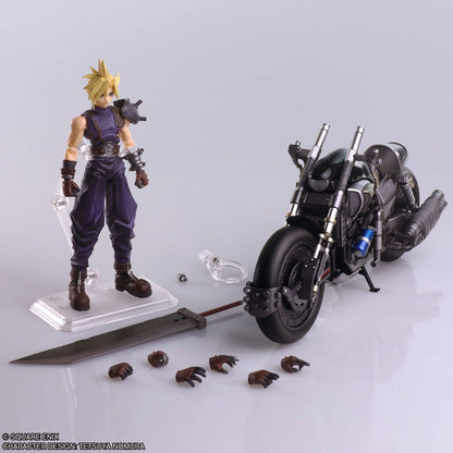 Final Fantasy VII Bring Arts Cloud Strife & Hardy-Daytona -Action Figure