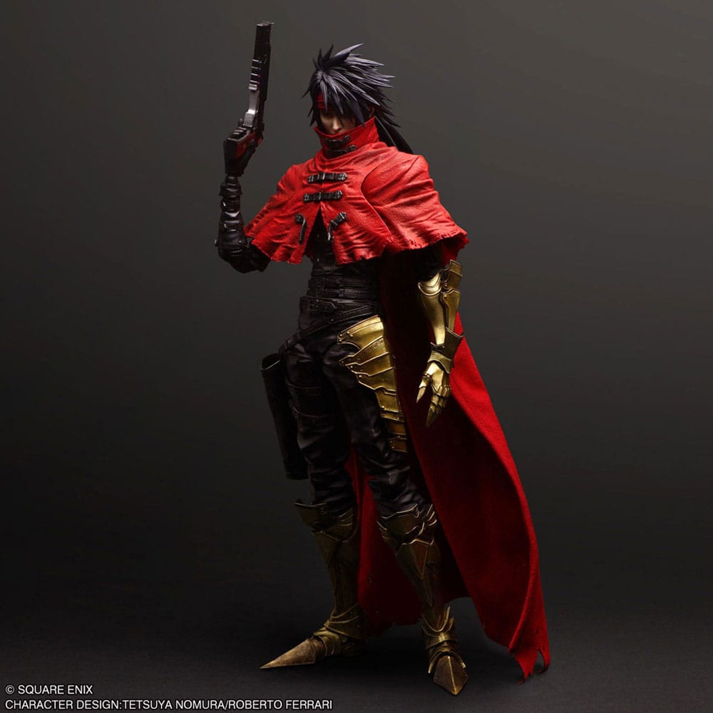 Final Fantasy VII Rebirth Play Arts Kai Action Figure Vincent Valentine