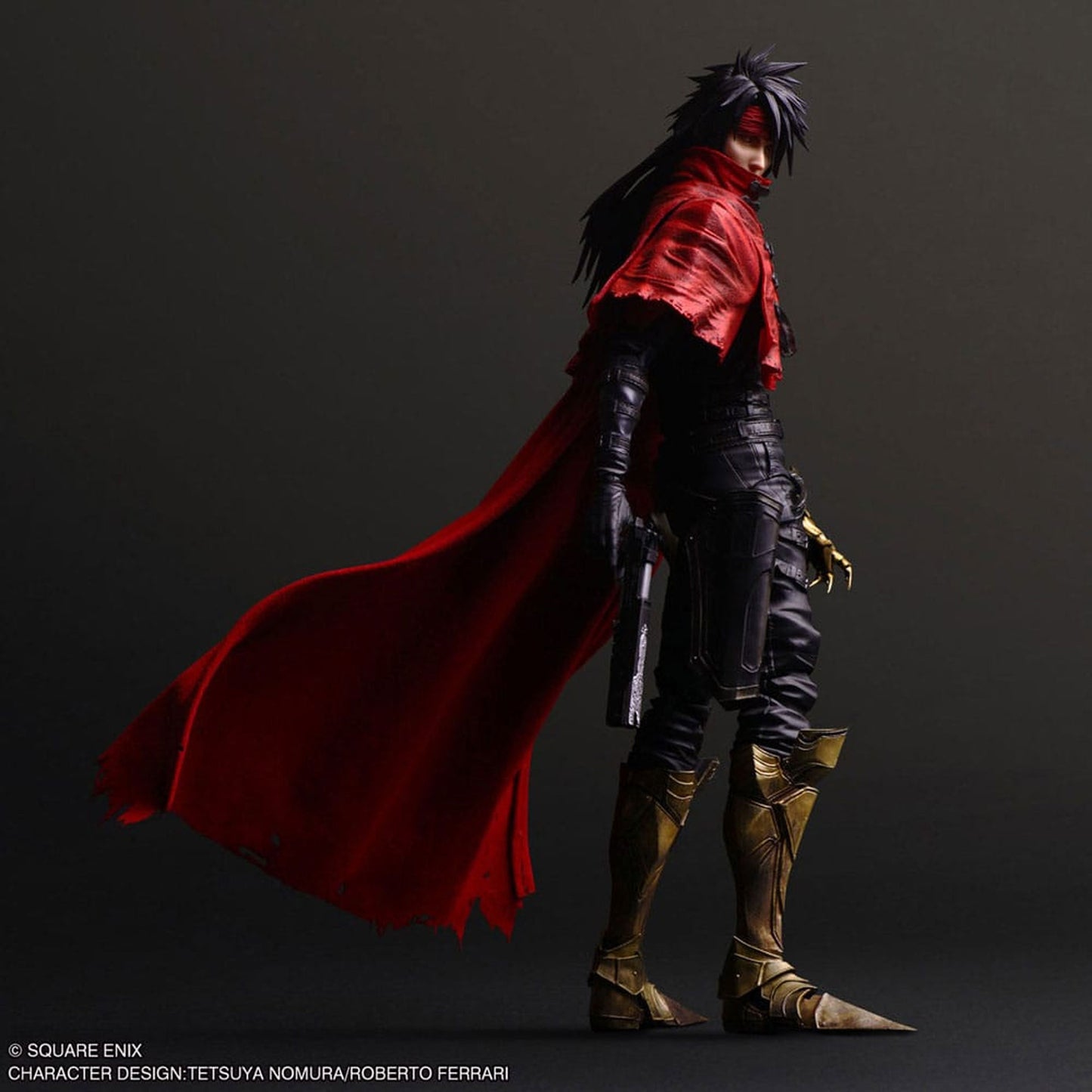 Final Fantasy VII Rebirth Play Arts Kai Action Figure Vincent Valentine