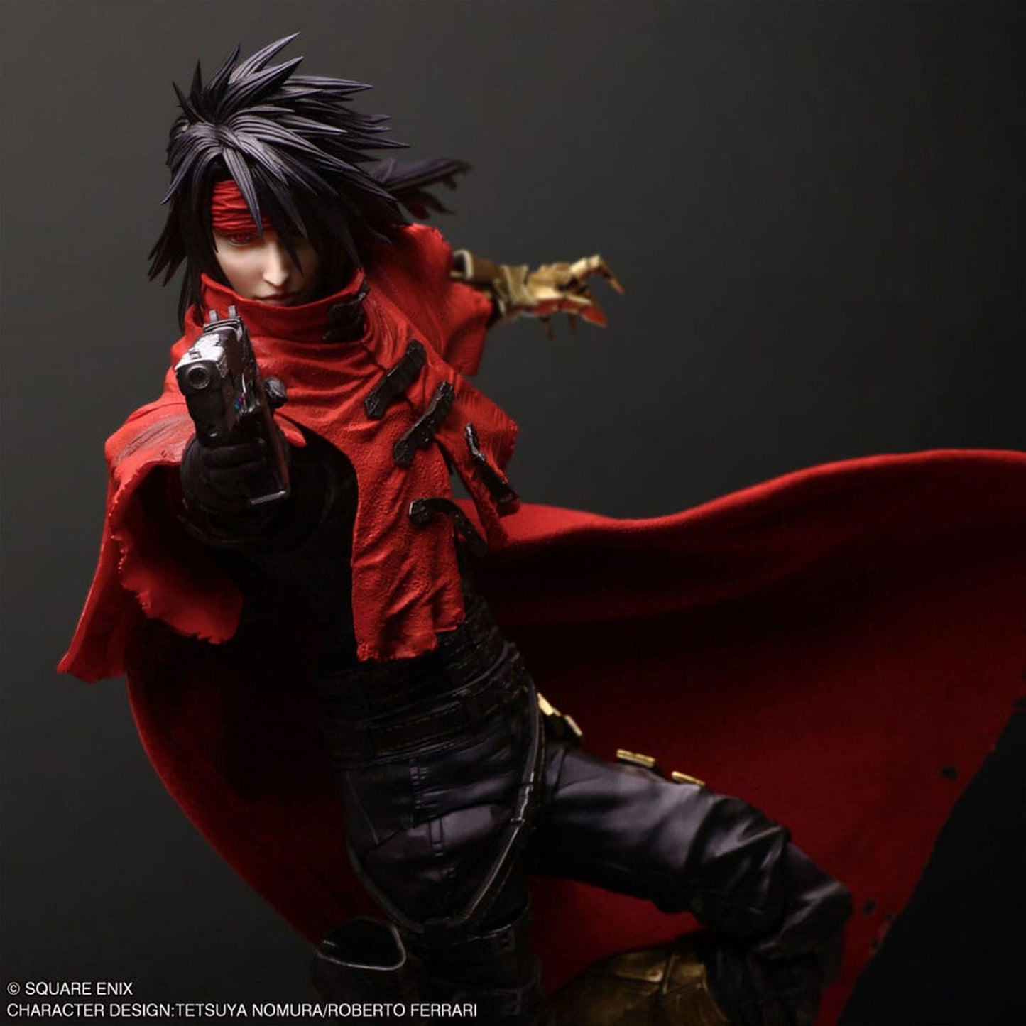 Final Fantasy VII Rebirth Play Arts Kai Action Figure Vincent Valentine