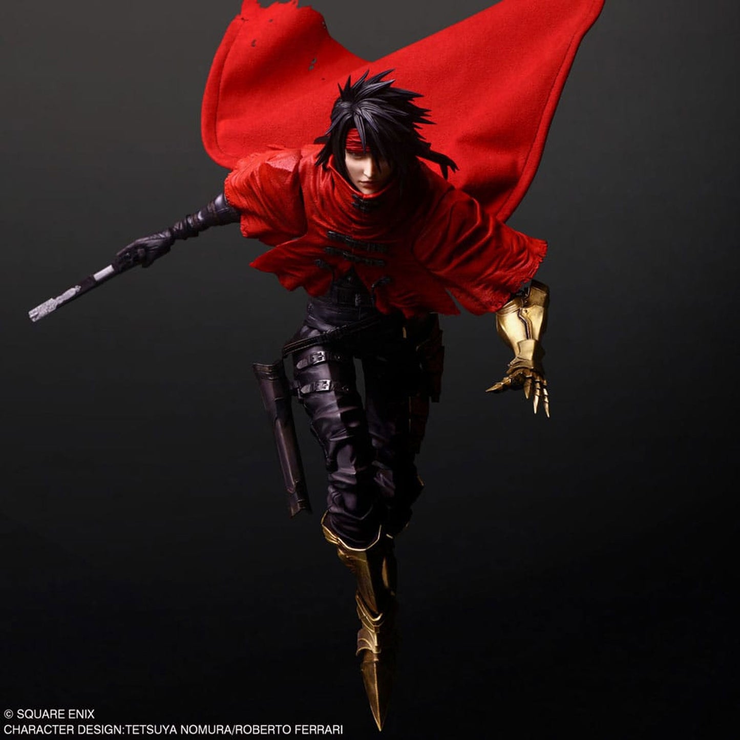 Final Fantasy VII Rebirth Play Arts Kai Action Figure Vincent Valentine