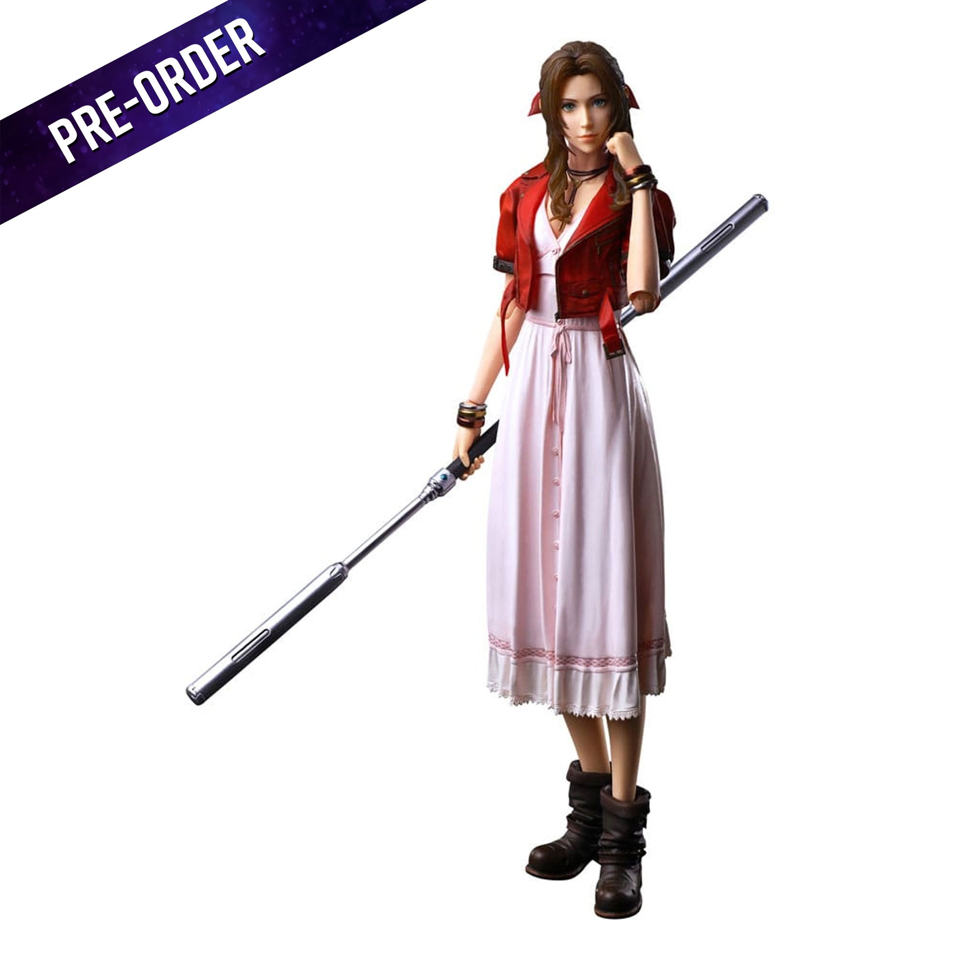 Final Fantasy VII Rebirth Play Kai Arts Aerith Gainsborough -Action Figure