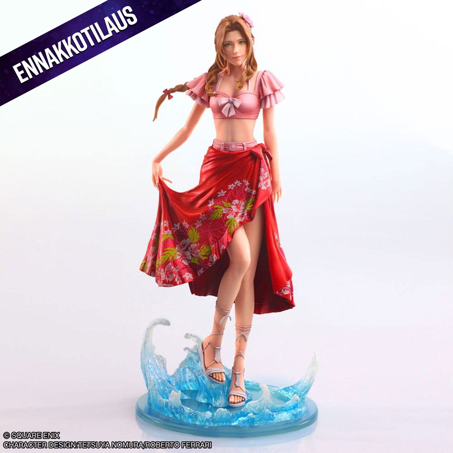 Final Fantasy VII Rebirth Static Arts Gallery Aerith Gainsborough (Swimsuit Ver.) -Figuuri