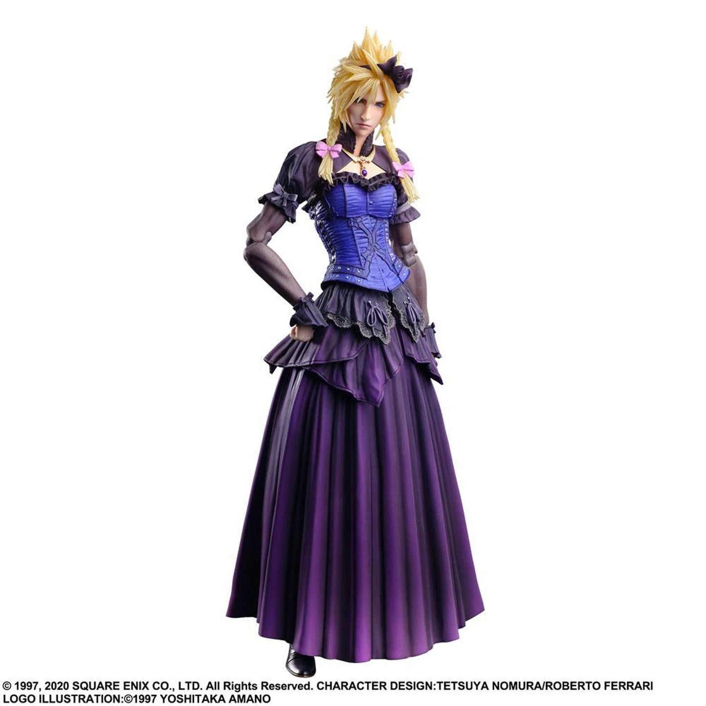 Final Fantasy VII Remake Play Arts Kai Action Figure Cloud Strife Dress Ver.