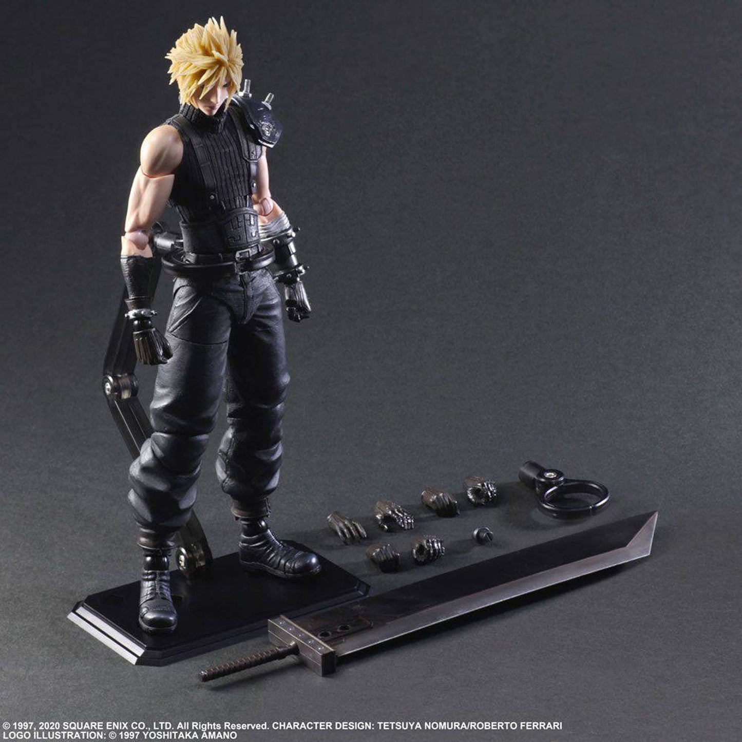 Final Fantasy VII Remake Play Arts Kai Cloud Strife Ver. 2 -Action Figure
