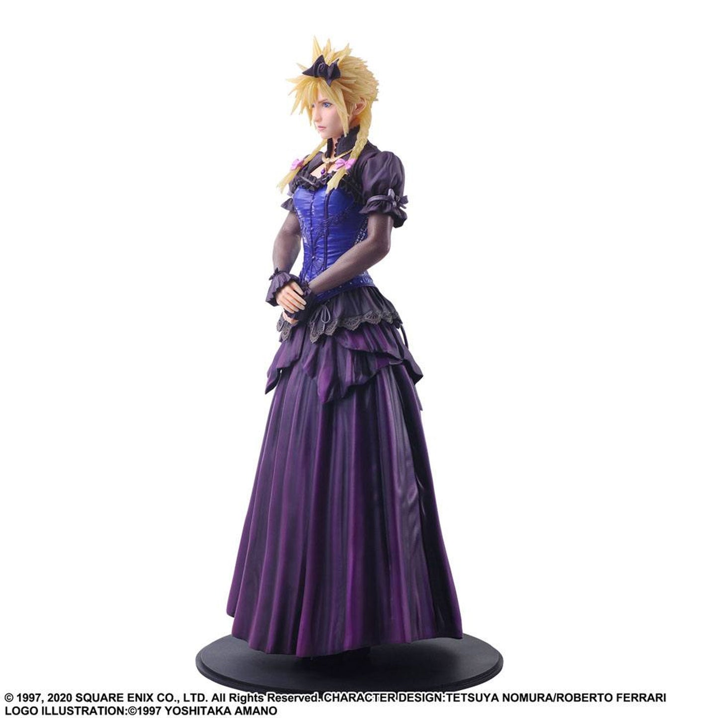 Final Fantasy VII Remake Static Arts Gallery Statue Cloud Strife Dress Ver.