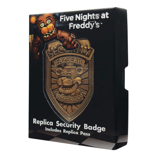 Five Nights at Freddy´s Replica Security Badge