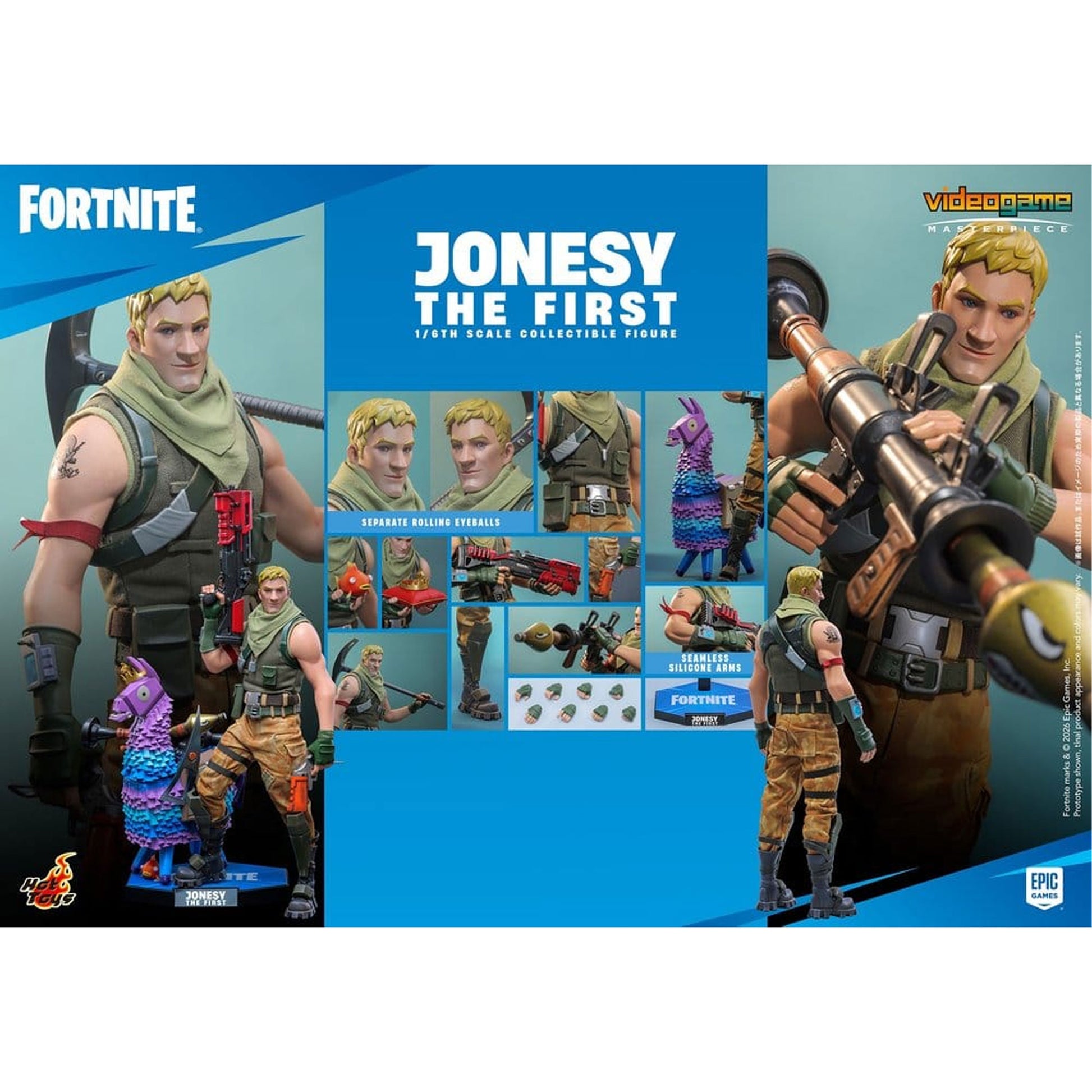 Fortnite 1/6 Jonesy The First -Action Figure