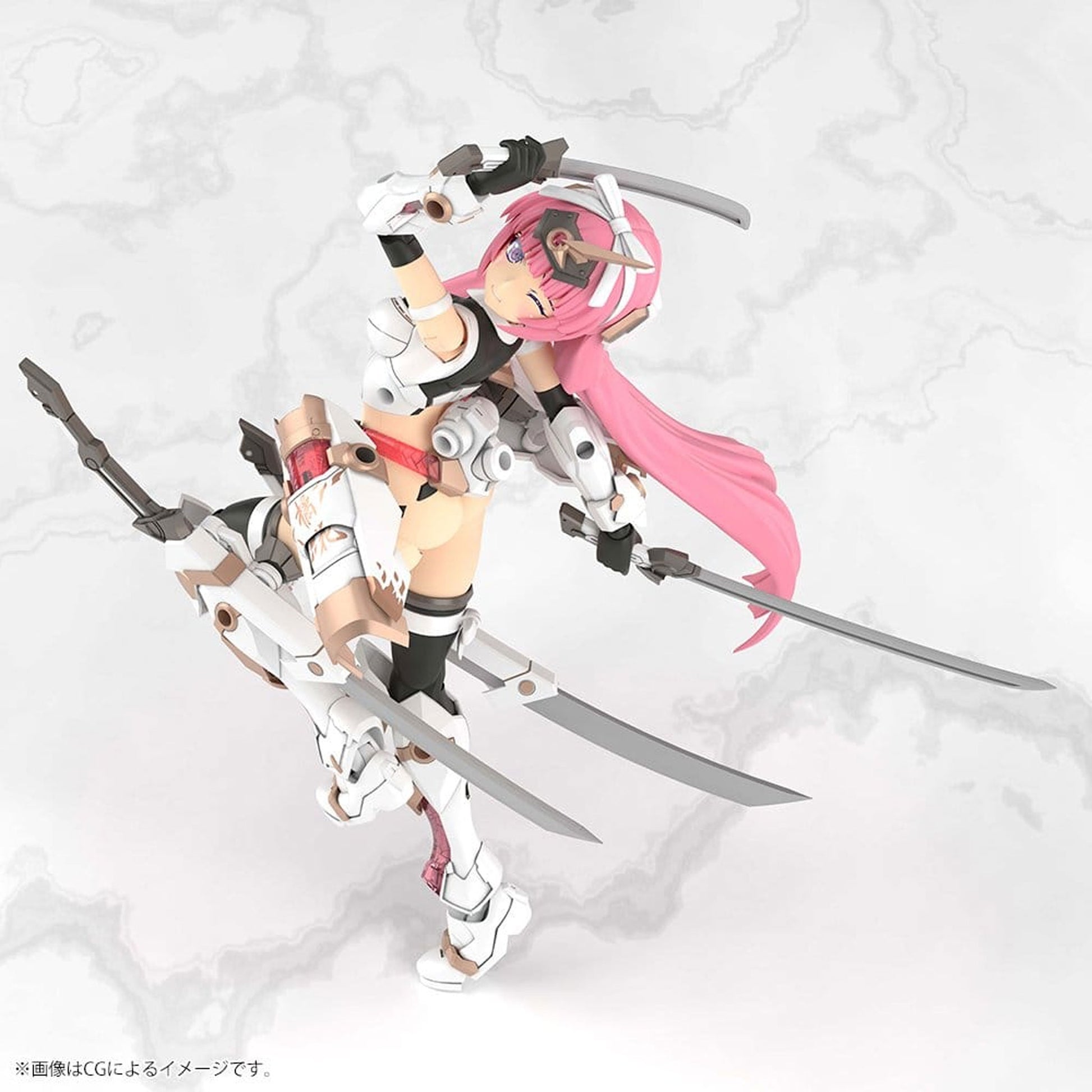 Frame Arms Girl Plastic Grand Scale Magatsuki Kikka -Model Kit 
