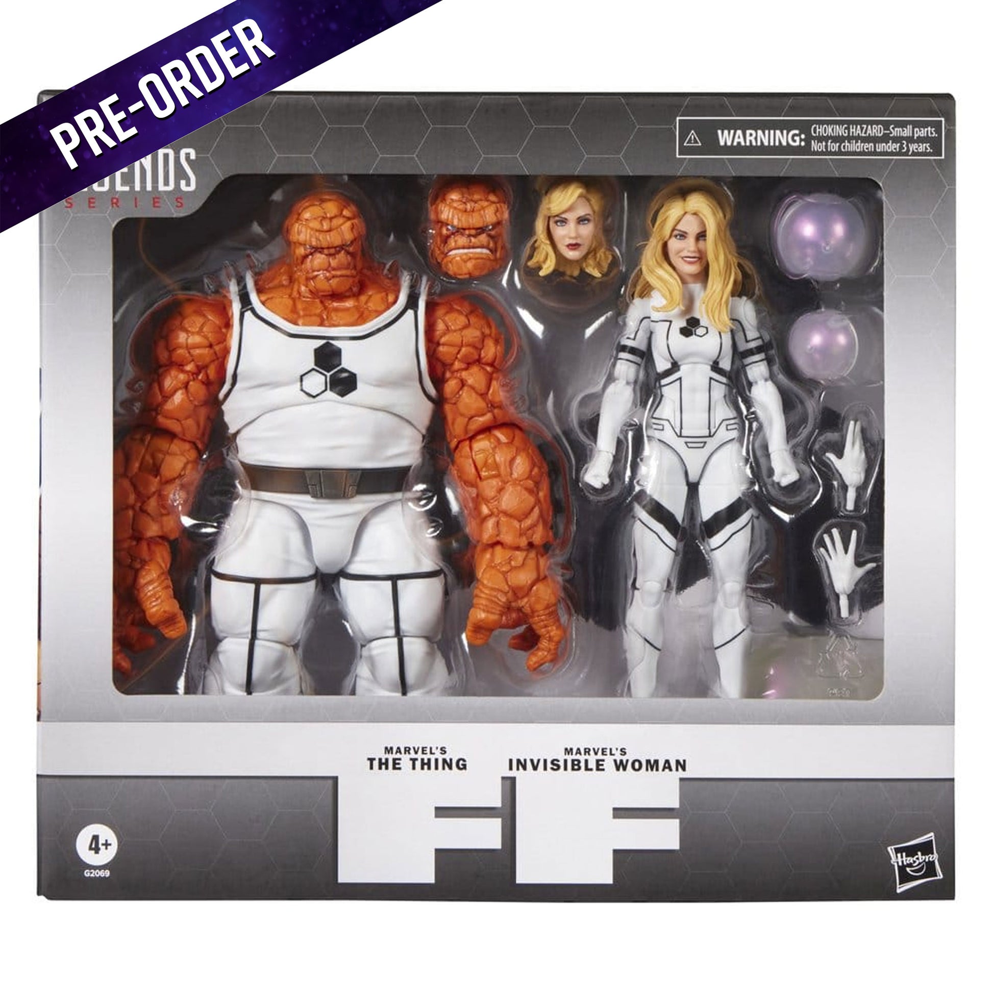Future Foundation Marvel Legends 2-Pack The Thing & Invisible Woman -Action Figure