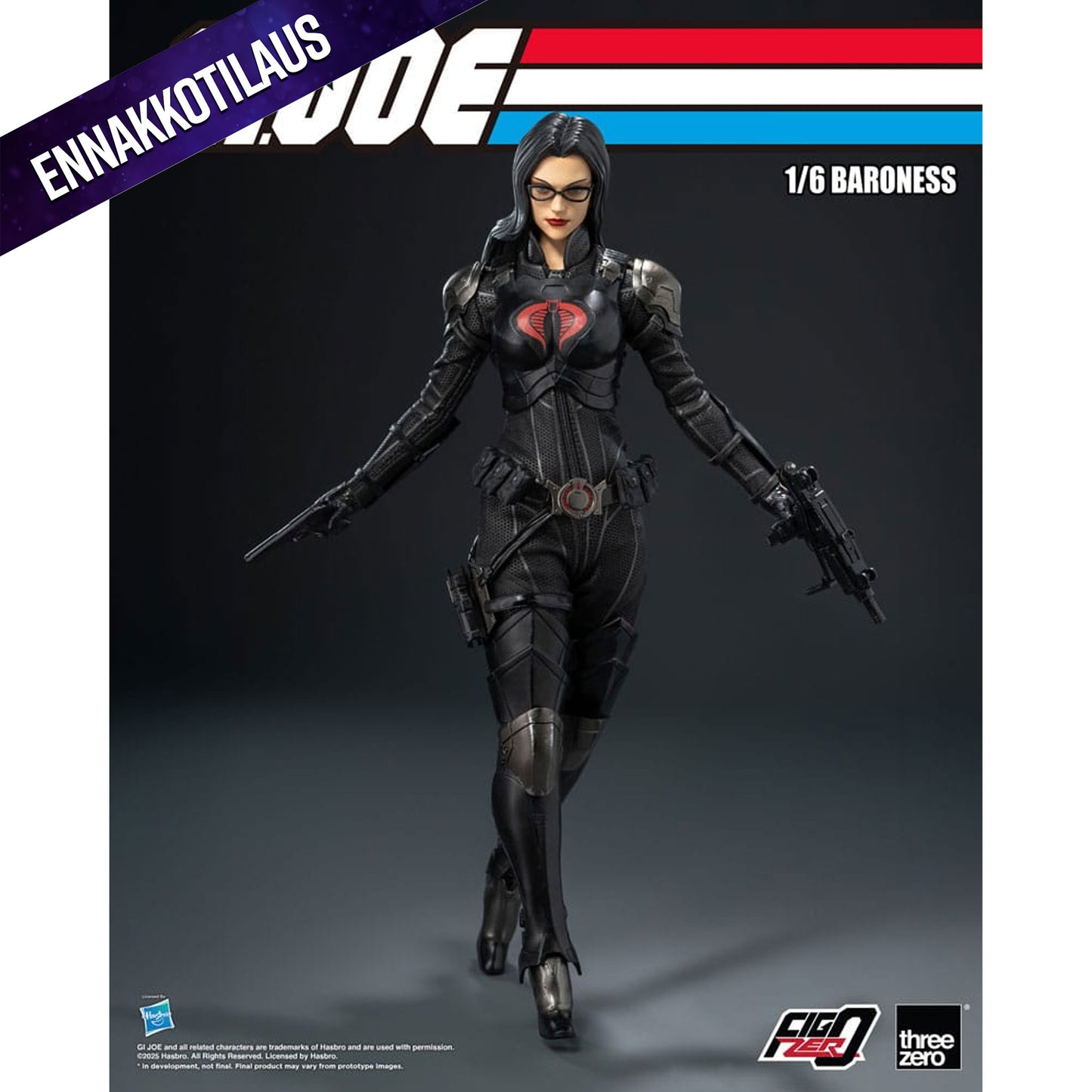 G.I. Joe FigZero Action Figure 1/6 Baroness