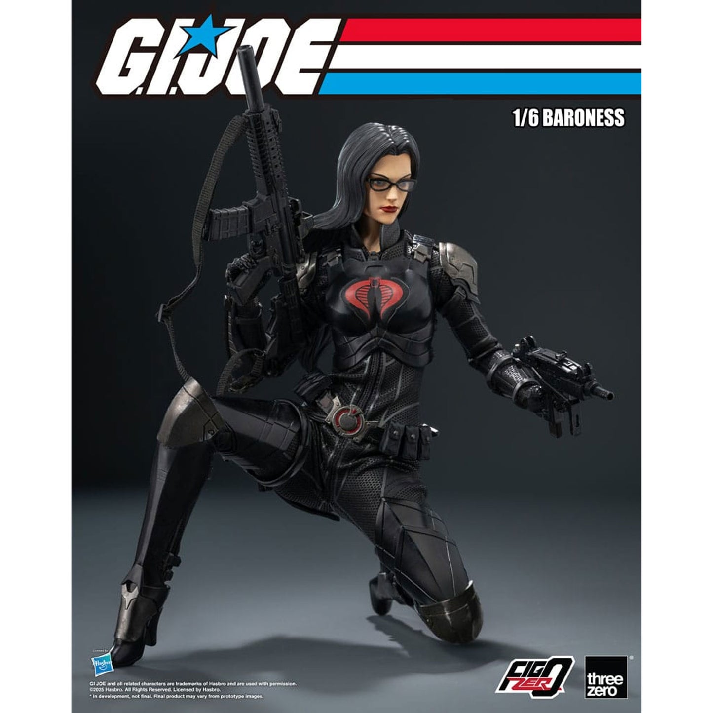 G.I. Joe FigZero Action Figure 1/6 Baroness