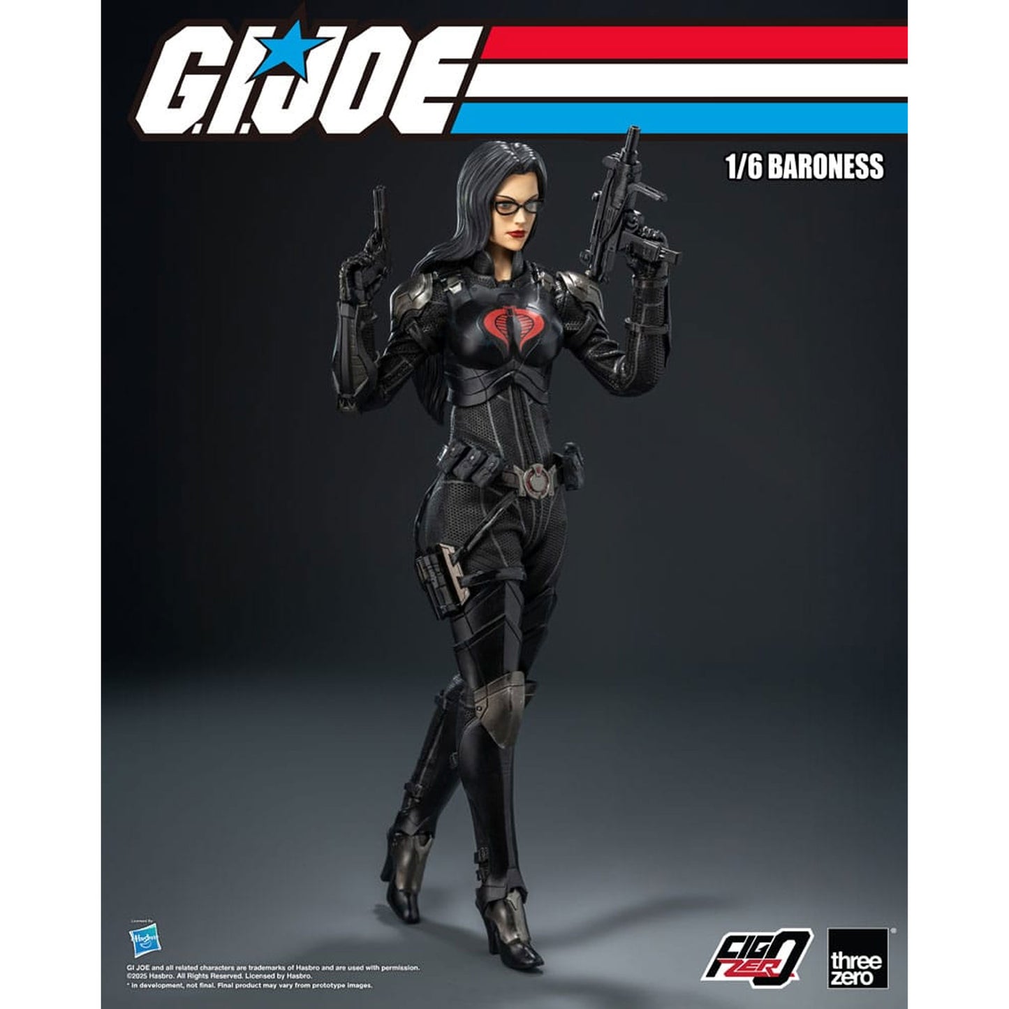 G.I. Joe FigZero Action Figure 1/6 Baroness