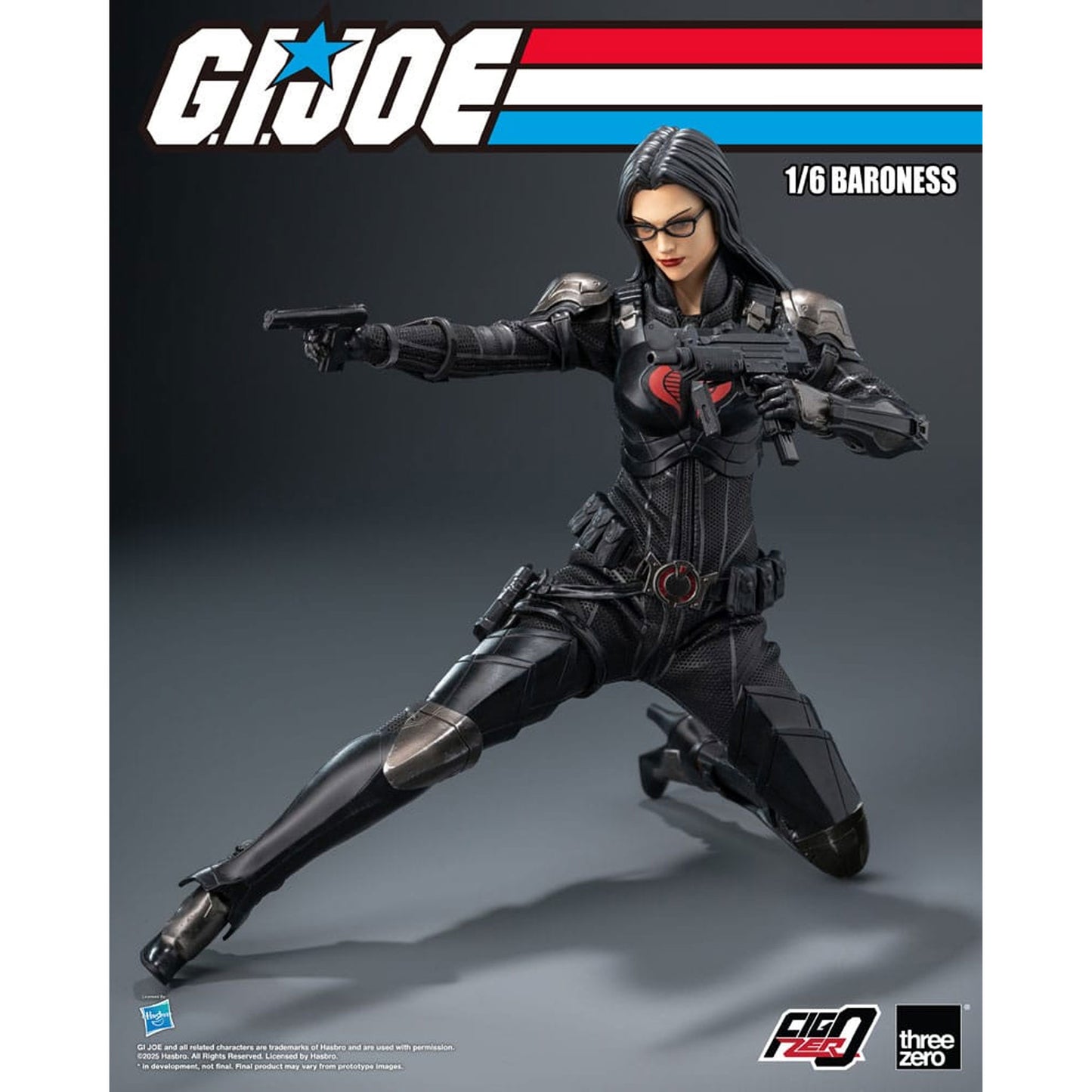 G.I. Joe FigZero Action Figure 1/6 Baroness