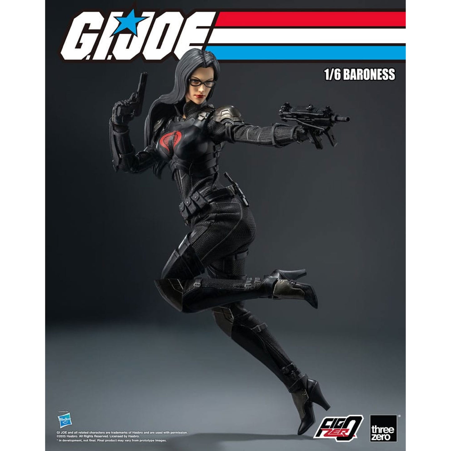 G.I. Joe FigZero Action Figure 1/6 Baroness