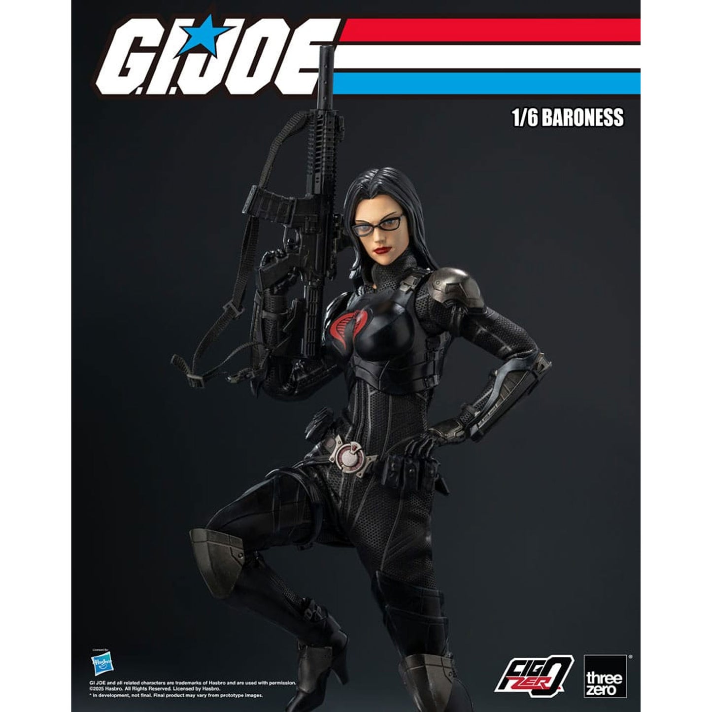 G.I. Joe FigZero Action Figure 1/6 Baroness