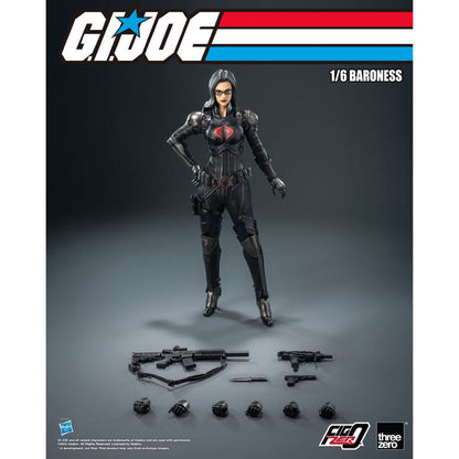 G.I. Joe FigZero 1/6 Baroness -Action Figuuri