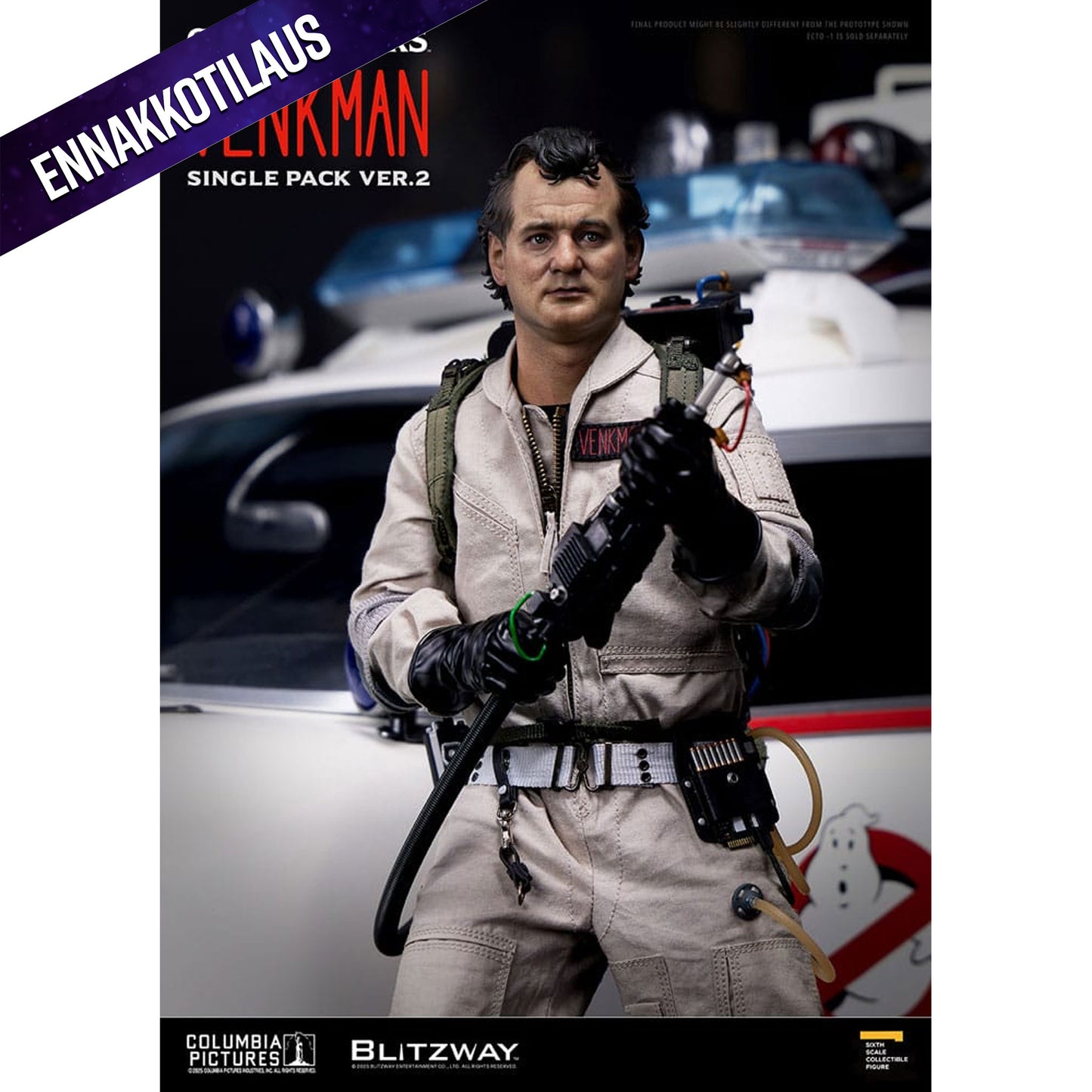 Ghostbusters Premium UMS Action Figure 1/6 Peter Venkman Ver. 2