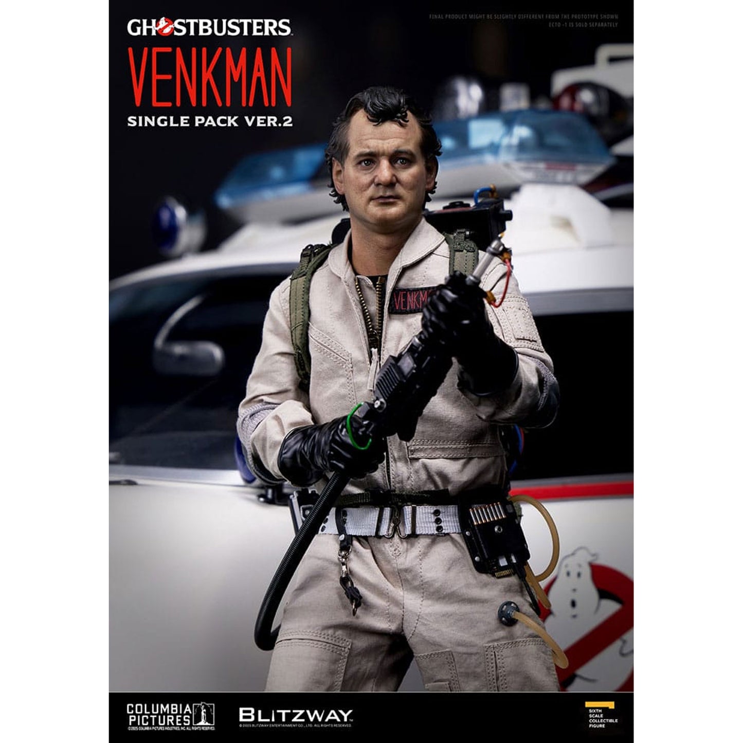 Ghostbusters Premium UMS Action Figure 1/6 Peter Venkman Ver. 2