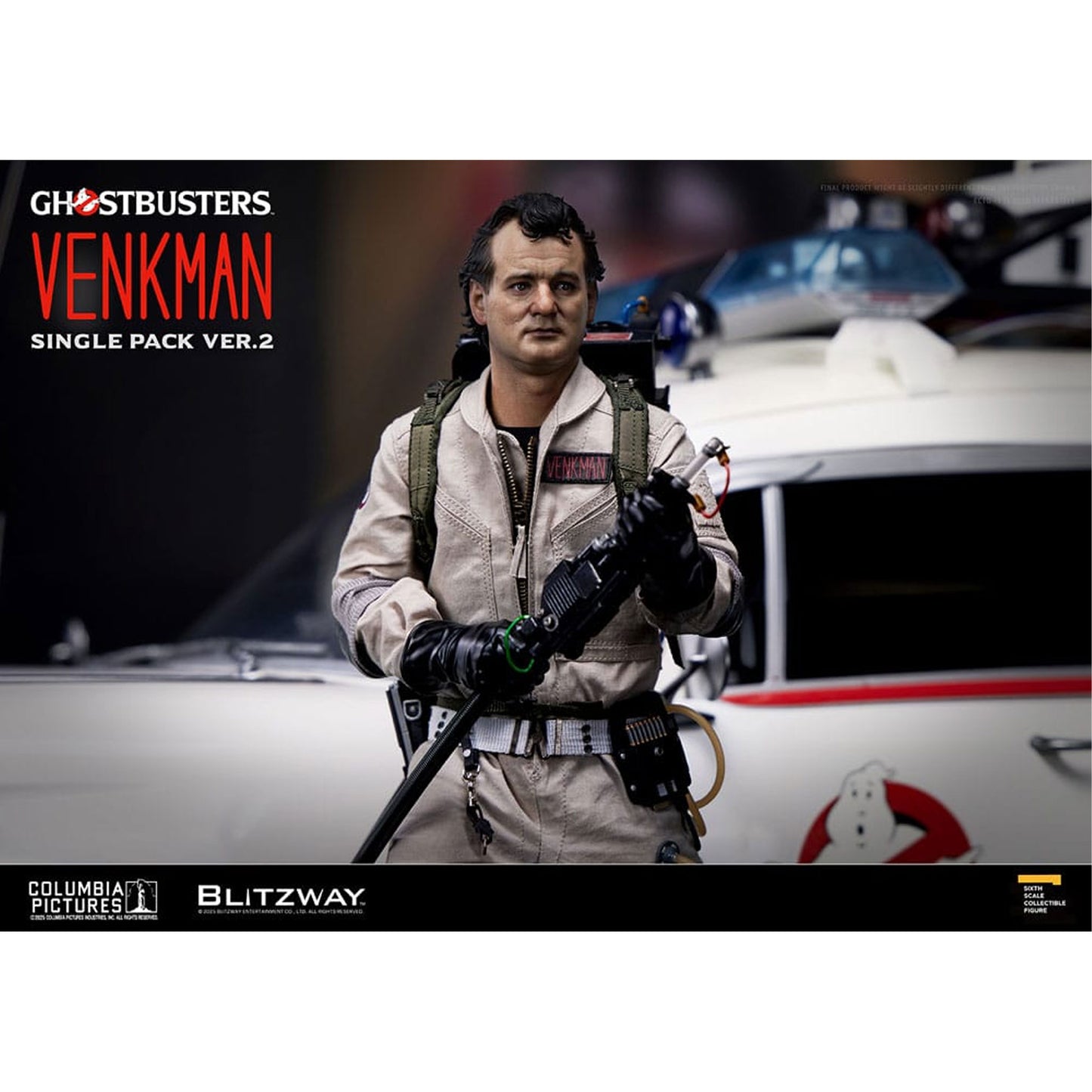 Ghostbusters Premium UMS Action Figure 1/6 Peter Venkman Ver. 2