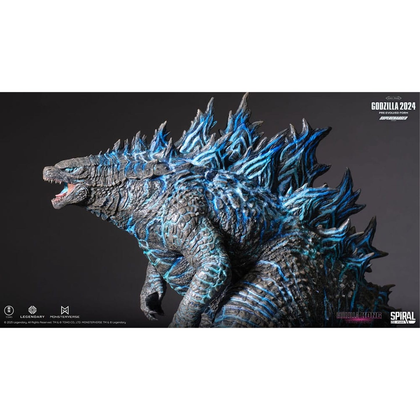 Godzilla Hall of Fame Godzilla 2024 Pre-Evolved Form (Superchargd Version)
