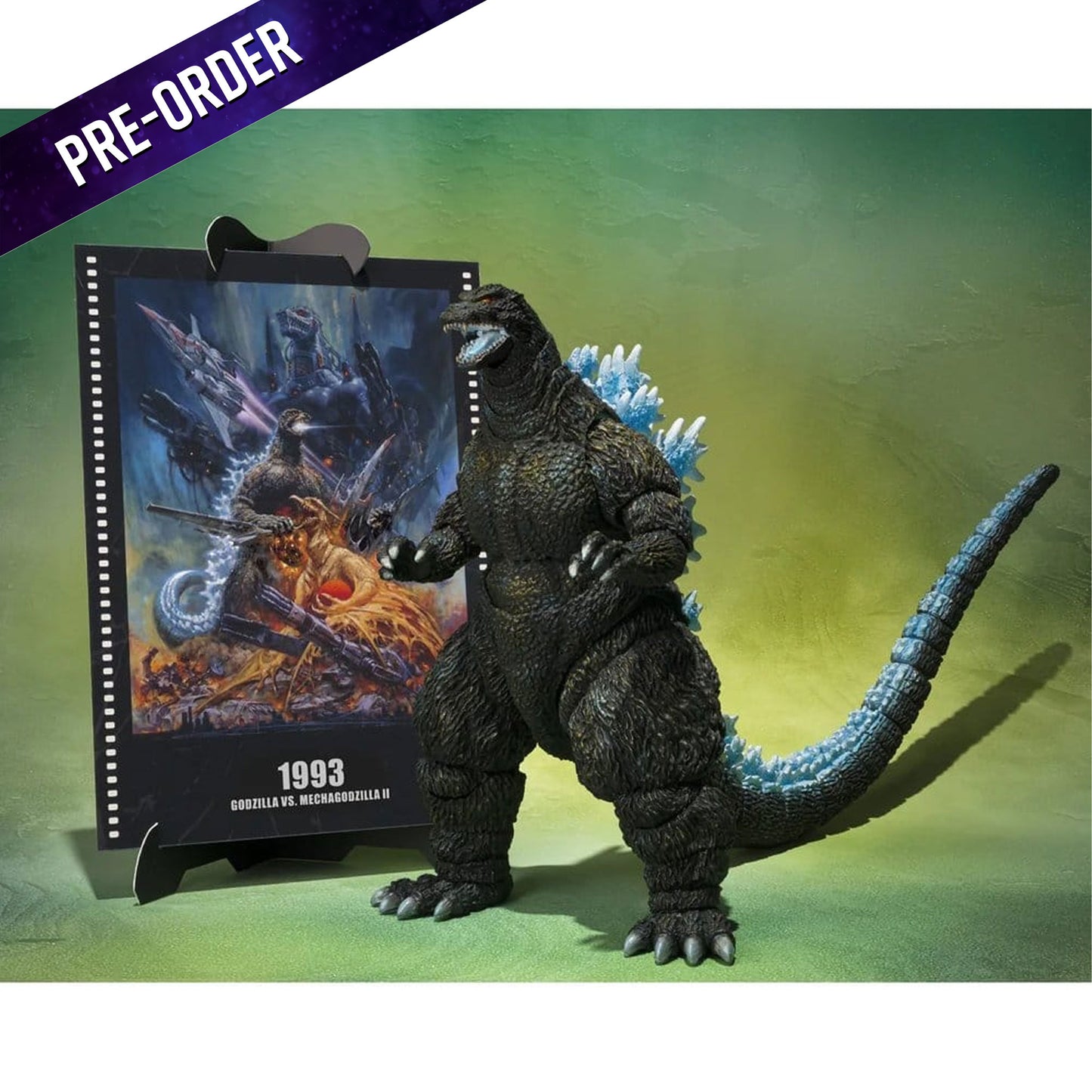 Godzilla S.H.MonsterArts Godzilla (Godzilla vs. Mechagodzilla II Poster Coloring Ver.) -Movie Graphic Plus- -Action Figure