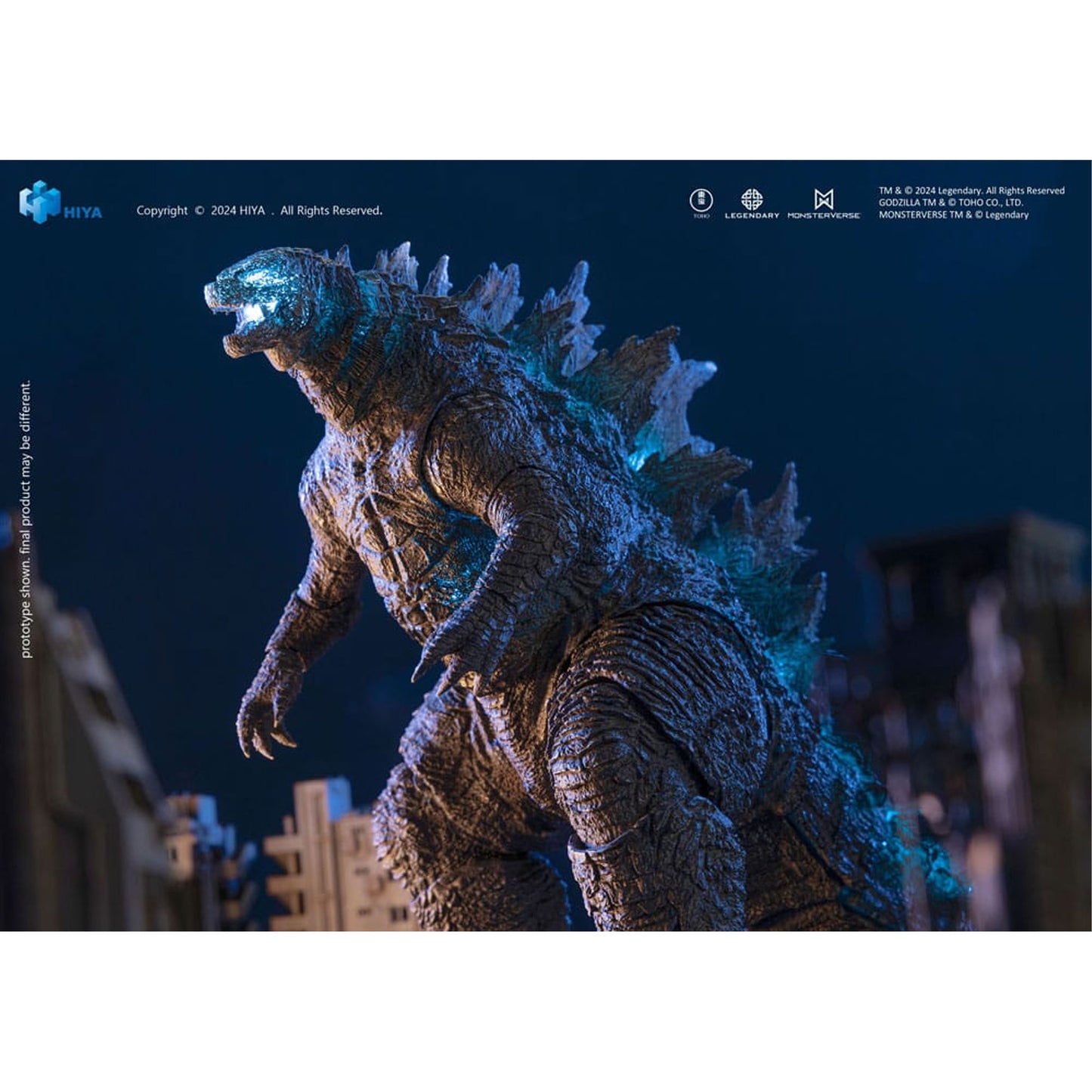 Godzilla vs. Kong 2001 Exquisite Basic+ Heat Ray Godzilla