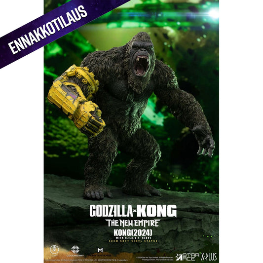 Godzilla vs. Kong: The New Empire Soft Vinyl Statue Kong with B.E.A.S.T. Glove