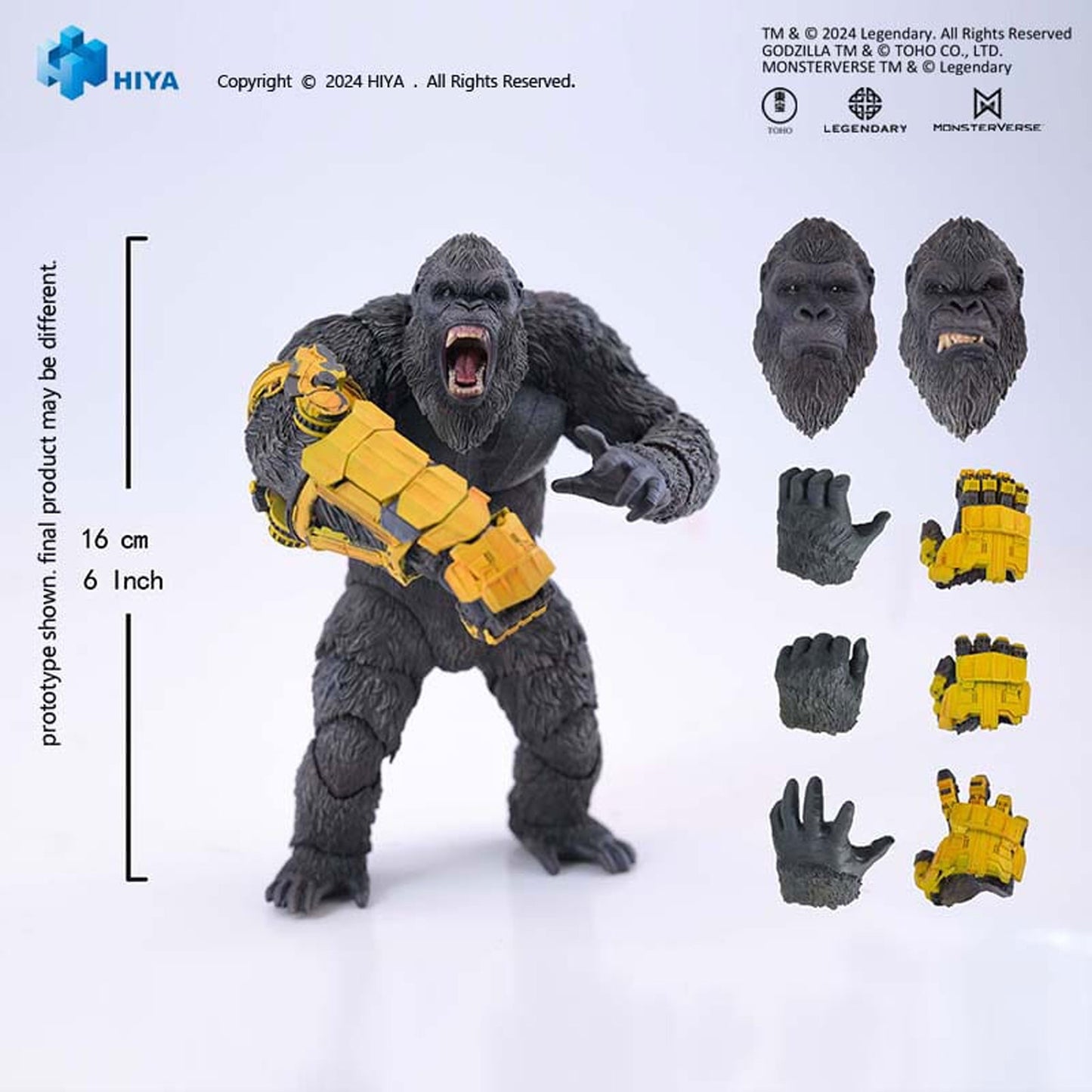 Godzilla x Kong: The New Empire Exquisite Basic Kong B.E.A.S.T. Glove Ver.