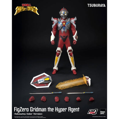 Gridman the Hyper Agent FigZero Gridman (Tokusatsu Color Version) -Action Figure