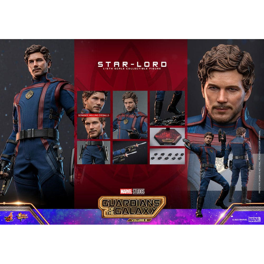 Guardians of the Galaxy Vol. 3 Movie Masterpiece Action Figure 1/6 Star-Lord