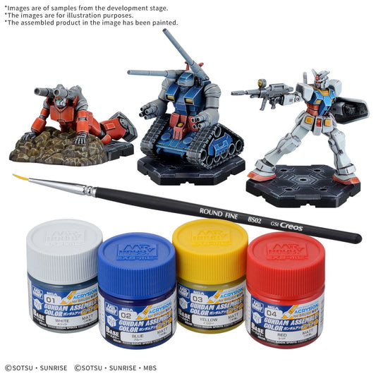 Gundam Assemble Paint Pack 01 -Model Kit