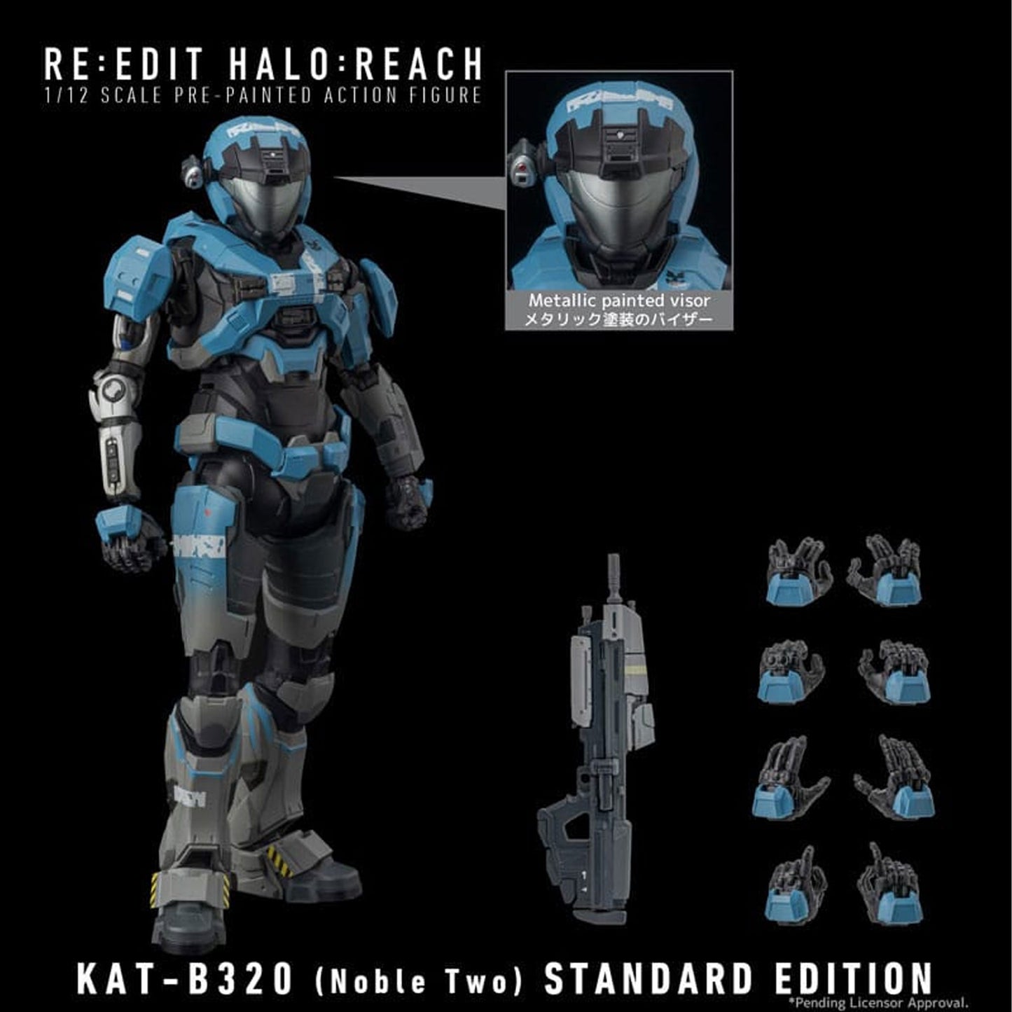 Halo: Reach 1/12 Kat-B320 (Noble Four)